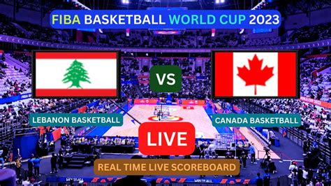 lebanon vs canada basketball
